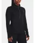 Damen-T-Shirt UNDER ARMOUR QUALIFIER RUN 1/2 ZIP 1379349-001 SCHWARZ