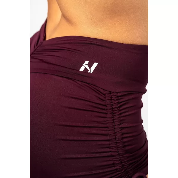  Push-up-Shorts mit Schnürung STRONG BEAUTY 429 DARK RED Nebbia 
