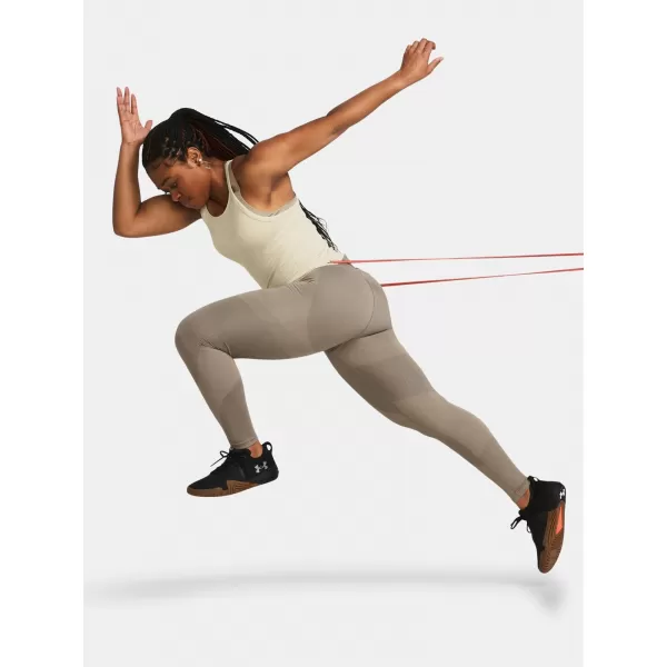  Leggings für Damen UNDER ARMOUR VANISH ELITE SEAMLESS ANKLEG 1383550-200 BRAUN 