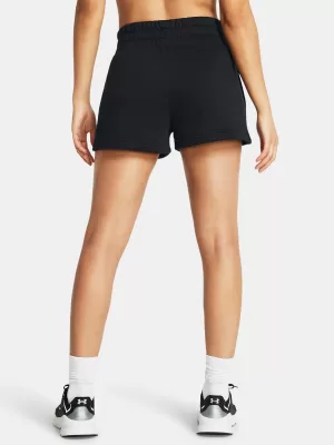 Damen-Shorts UNDER ARMOUR ICON FLEECE BOXER SHORTS 1382725-001 SCHWARZ