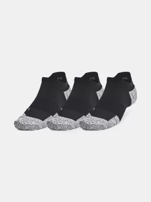 Socken UNDER ARMOUR AD RUN CUSHION NS (3 PÁRY) 1387044-001 SCHWARZ
