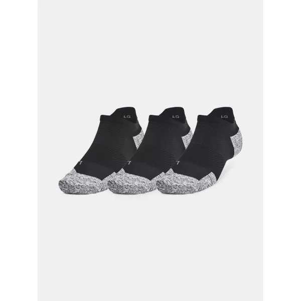  Socken UNDER ARMOUR AD RUN CUSHION NS (3 PÁRY) 1387044-001 SCHWARZ 