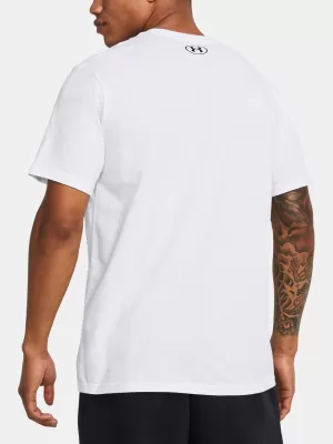 Herren-T-Shirt UNDER ARMOUR GL FOUNDATION UPDATE SS 1382915-100 WEIß