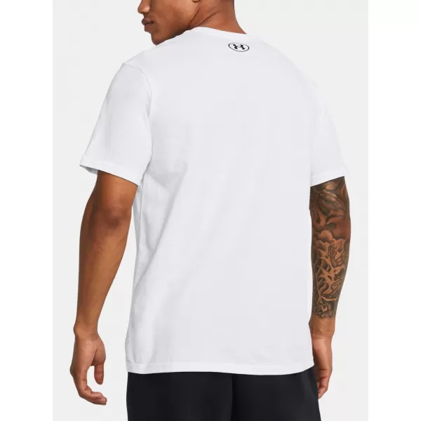 Herren-T-Shirt UNDER ARMOUR GL FOUNDATION UPDATE SS 1382915-100 WEIß 