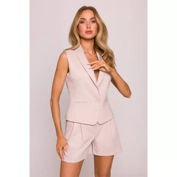  Damenweste MOE M859 BEIGE 