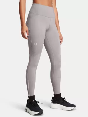 Leggings für Damen UNDER ARMOUR LAUNCH ELITE CW TIGHTS 1386351-015 GRAU