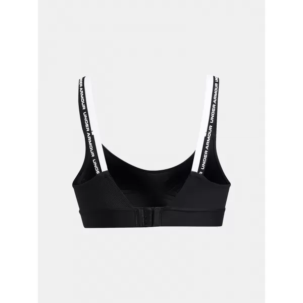  Damen-BH UNDER ARMOUR INFINITY MID 2.0 RIB BRA 1385433-001 SCHWARZ 