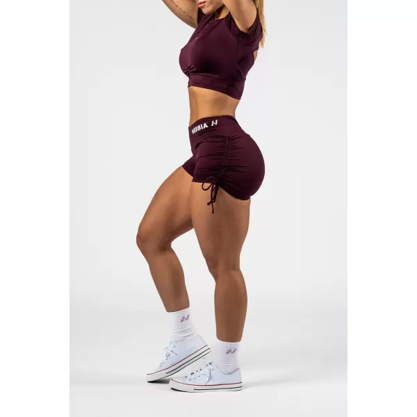 Push-up-Shorts mit Schnürung STRONG BEAUTY 429 DARK RED Nebbia 