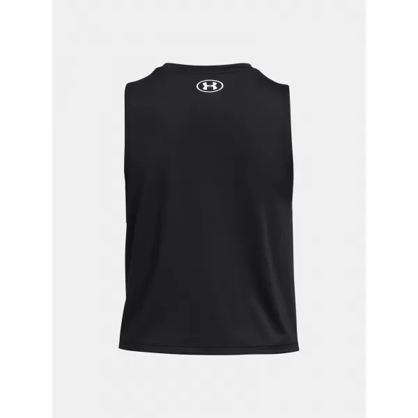  Damen-Tanktop UNDER ARMOUR VANISH ENERGY CROP TANK 1383654-001 SCHWARZ 