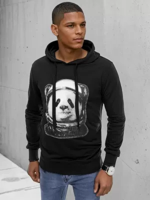 Herren -Sweatshirt DSTREET BX5130 SCHWARZ