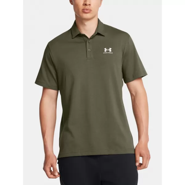  Herren-T-Shirt UNDER ARMOUR ICON POLO 1386608-390 GRÜN 