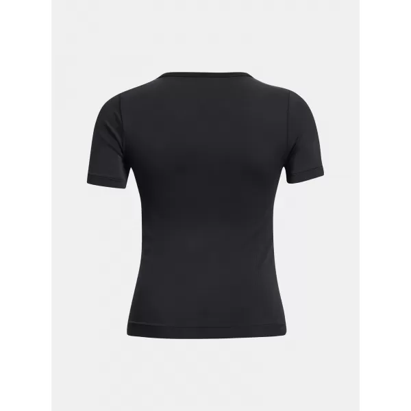  Damen-T-Shirt UNDER ARMOUR TRAIN SEAMLESS SS 1379149-001 SCHWARZ 
