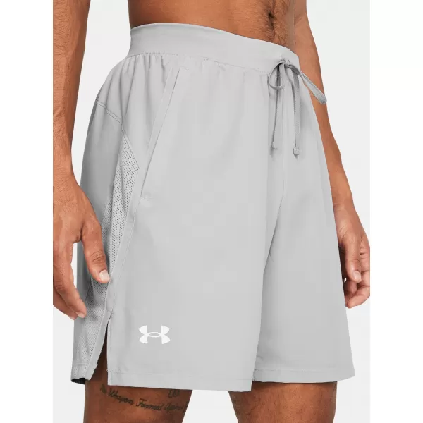  Herrenshorts UNDER ARMOUR LAUNCH 7 UNLINED SHORTS 1382622-011 GRAU 