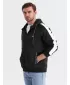 Herren -Sweatshirt OMBRE OM-SSZP-0210 SCHWARZ