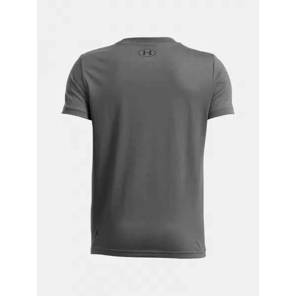  T-Shirt für Jungen UNDER ARMOUR B SPORTSTYLE LC SS 1389962-012 GRAU 