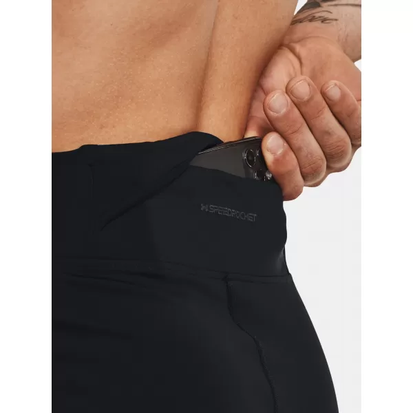  Herren-Leggings UNDER ARMOUR QUALIFIER ELITE TIGHT 1379296-001 SCHWARZ 