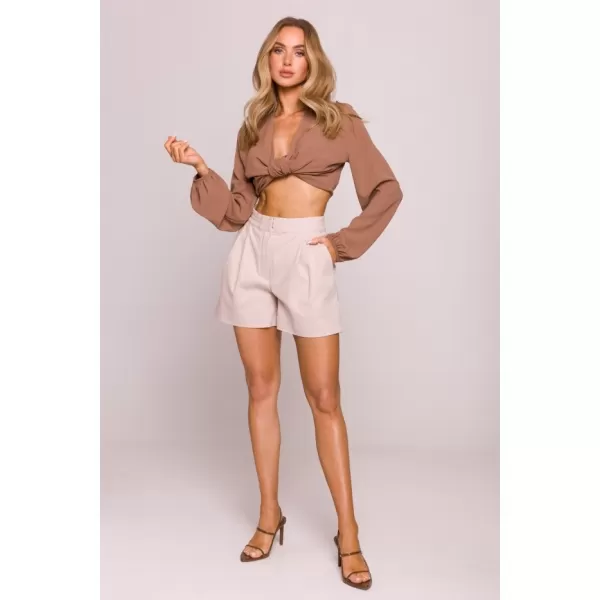  Damen-Shorts MOE M860 BEIGE 