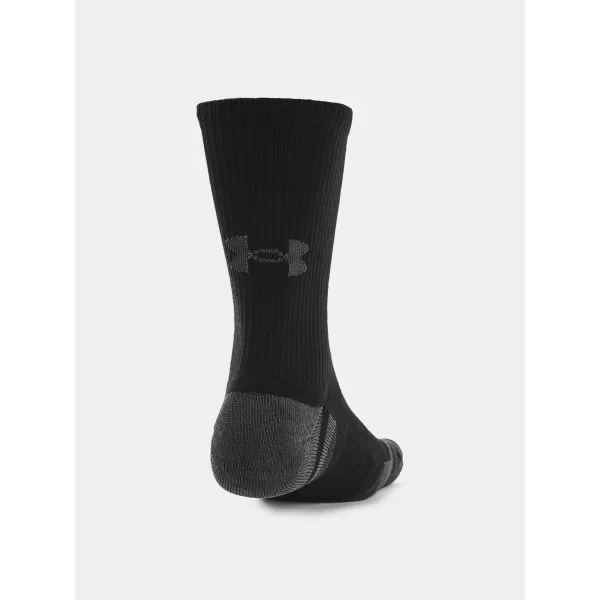  Socken UNDER ARMOUR PERFORMANCE TECH CREW (3 PÁRY) 1379512-001 SCHWARZ 
