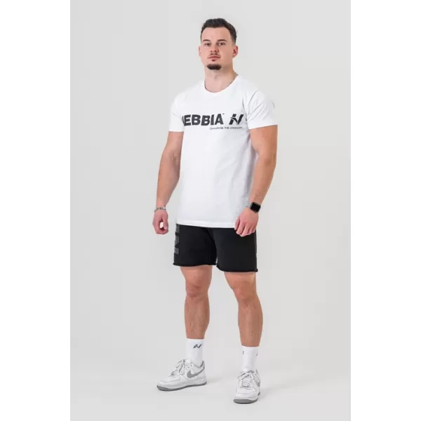  T-Shirt GYM ESSENTIALS 380 WHITE Nebbia 