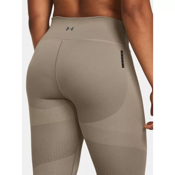  Leggings für Damen UNDER ARMOUR VANISH ELITE SEAMLESS ANKLEG 1383550-200 BRAUN 