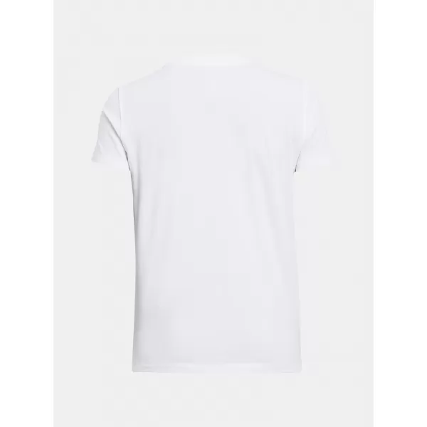  Damen-T-Shirt UNDER ARMOUR CAMPUS CORE SS 1383648-100 WEIß 