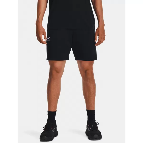  Herrenshorts UNDER ARMOUR ESSENTIAL FLEECE SHORTS 1380377-001 SCHWARZ 