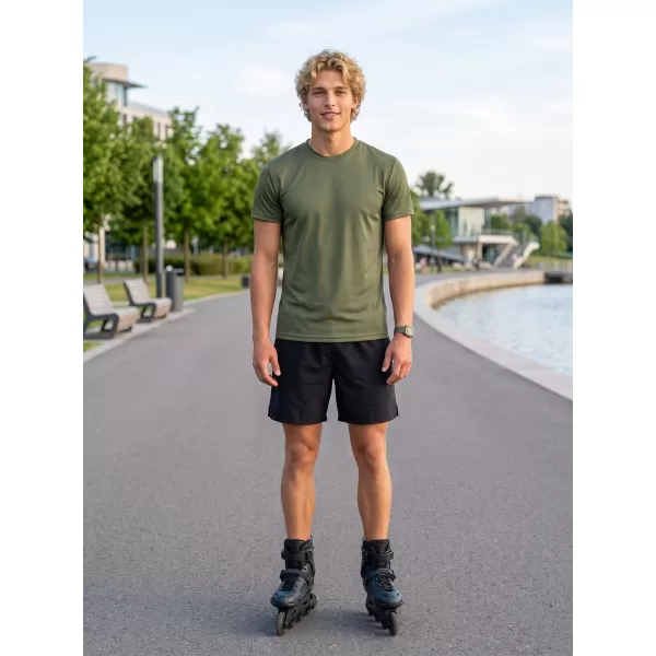  Herren -funktionales Hemd ALTISPORT NoPrint NP/ALM421 KHAKI 