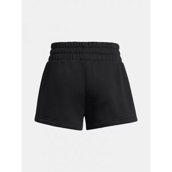  Damen-Shorts UNDER ARMOUR ICON FLEECE BOXER SHORTS 1382725-001 SCHWARZ 