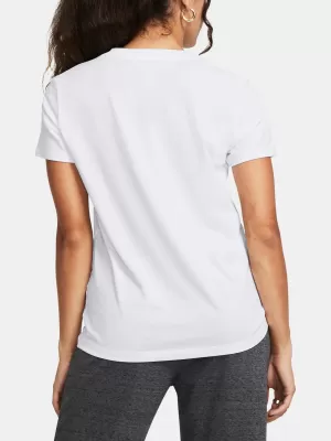 Damen-T-Shirt UNDER ARMOUR CAMPUS CORE SS 1383648-100 WEIß