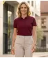 Frauen t -Shirt mit Kragen ALTISPORT NoPrint NP/ALW012 GRANAT