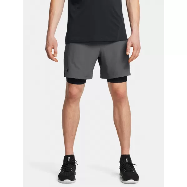  Herrenshorts UNDER ARMOUR VANISH WOVEN 2IN1 STS 1373764-025 GRAU 