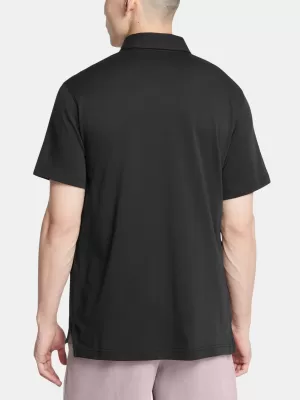 Herren-T-Shirt UNDER ARMOUR ICON POLO 1386608-001 SCHWARZ