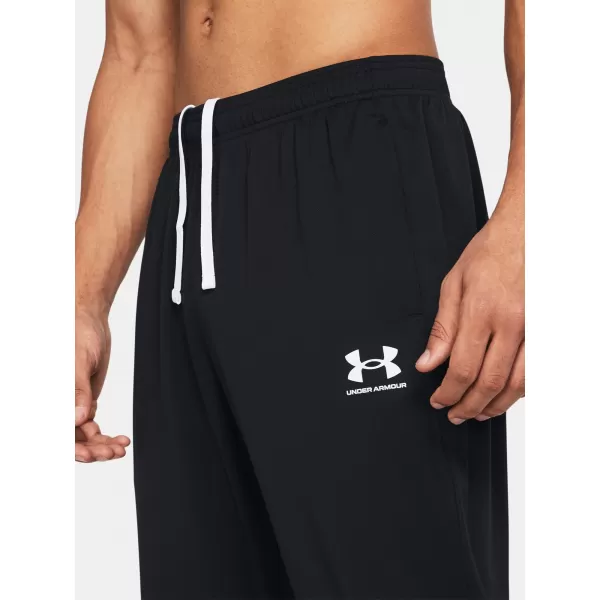  Sporthose für Herren UNDER ARMOUR MS CH. PIQUE PANT 1382602-001 SCHWARZ 