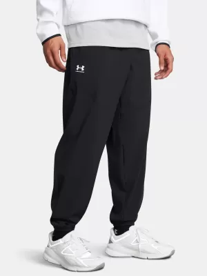 Herren-Jogginghose UNDER ARMOUR VIBE WOVEN JOGGER 1386557-001 SCHWARZ