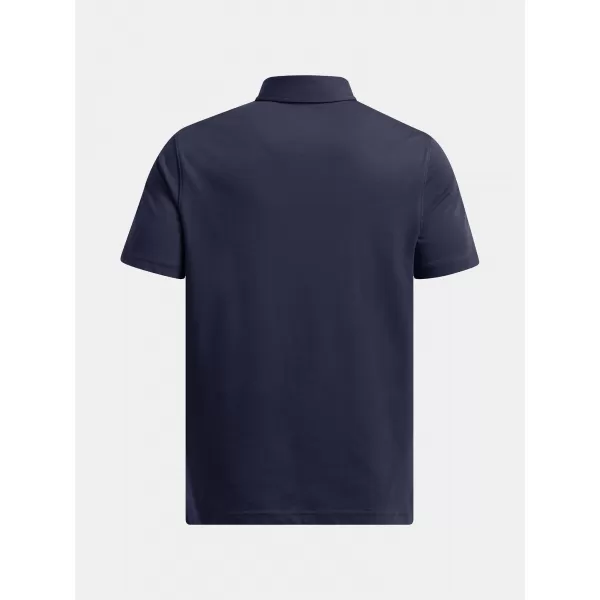  Herren-T-Shirt UNDER ARMOUR ICON POLO 1386608-410 BLAU 