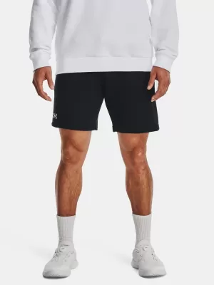 Herrenshorts UNDER ARMOUR RIVAL FLEECE SHORTS 1379779-001 SCHWARZ