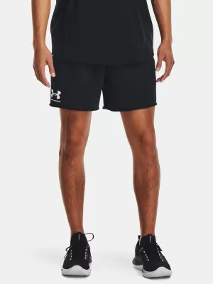 Herrenshorts UNDER ARMOUR RIVAL TERRY 6IN SHORT 1382427-001 SCHWARZ