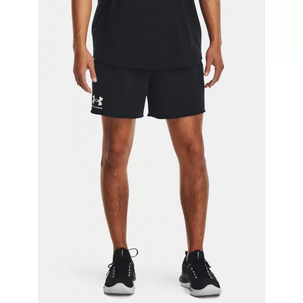  Herrenshorts UNDER ARMOUR RIVAL TERRY 6IN SHORT 1382427-001 SCHWARZ 