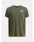 T-Shirt für Jungen UNDER ARMOUR B ICON TAPED SS 6001583-390 GRÜN