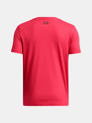 T-Shirt für Jungen UNDER ARMOUR B GLITCH LOCKERTAG SS 1386833-989 ROT