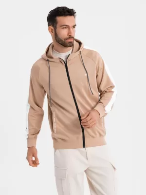 Herren -Sweatshirt OMBRE OM-SSZP-0210 BEIGE