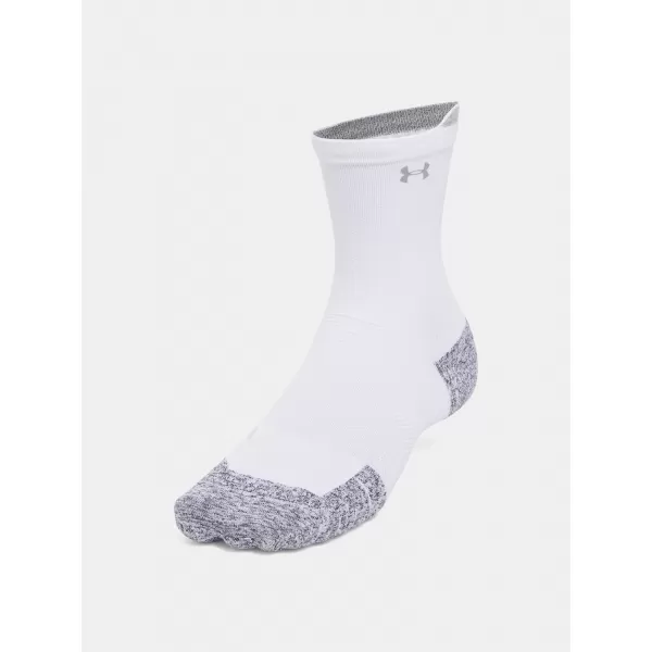  Socken UNDER ARMOUR AD RUN CUSHION CREW (3 PÁRY) 1387043-101 WEIß 