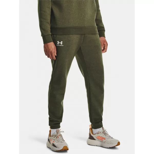  Herren-Jogginghose UNDER ARMOUR ESSENTIAL FLEECE JOGGER 1373882-391 GRÜN 