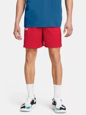 Herrenshorts UNDER ARMOUR BASELINE SHORT 1383389-600 ROT