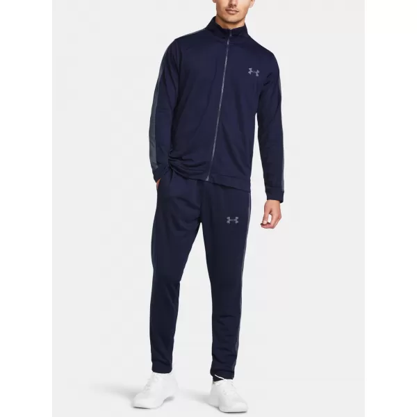  Herren-Set UNDER ARMOUR KNIT TRACK SUIT 1357139-410 BLAU 
