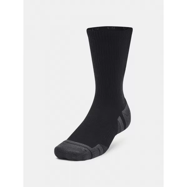  Socken UNDER ARMOUR PERFORMANCE TECH CREW (3 PÁRY) 1379512-001 SCHWARZ 