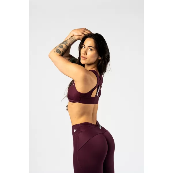  Sport-BH STRONG BEAUTY 424 DUNKELROT Nebbia 