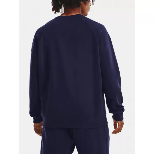  Herren-Sweatshirt UNDER ARMOUR RIVAL FLEECE CREW 1379755-410 BLAU 