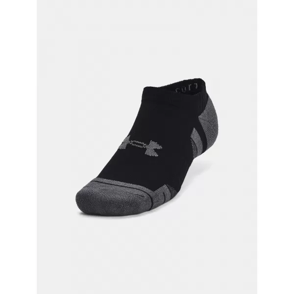  Socken UNDER ARMOUR PERFORMANCE COTTON NS (3 PÁRY) 1379526-001 SCHWARZ 