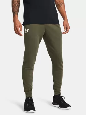 Herren-Jogginghose UNDER ARMOUR RIVAL TERRY JOGGER 1380843-390 GRÜN